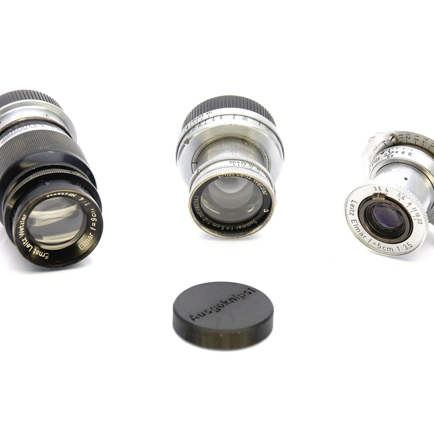 Cache d'objectif 36mm (A36) pour Leica Summar 5cm & Elmar