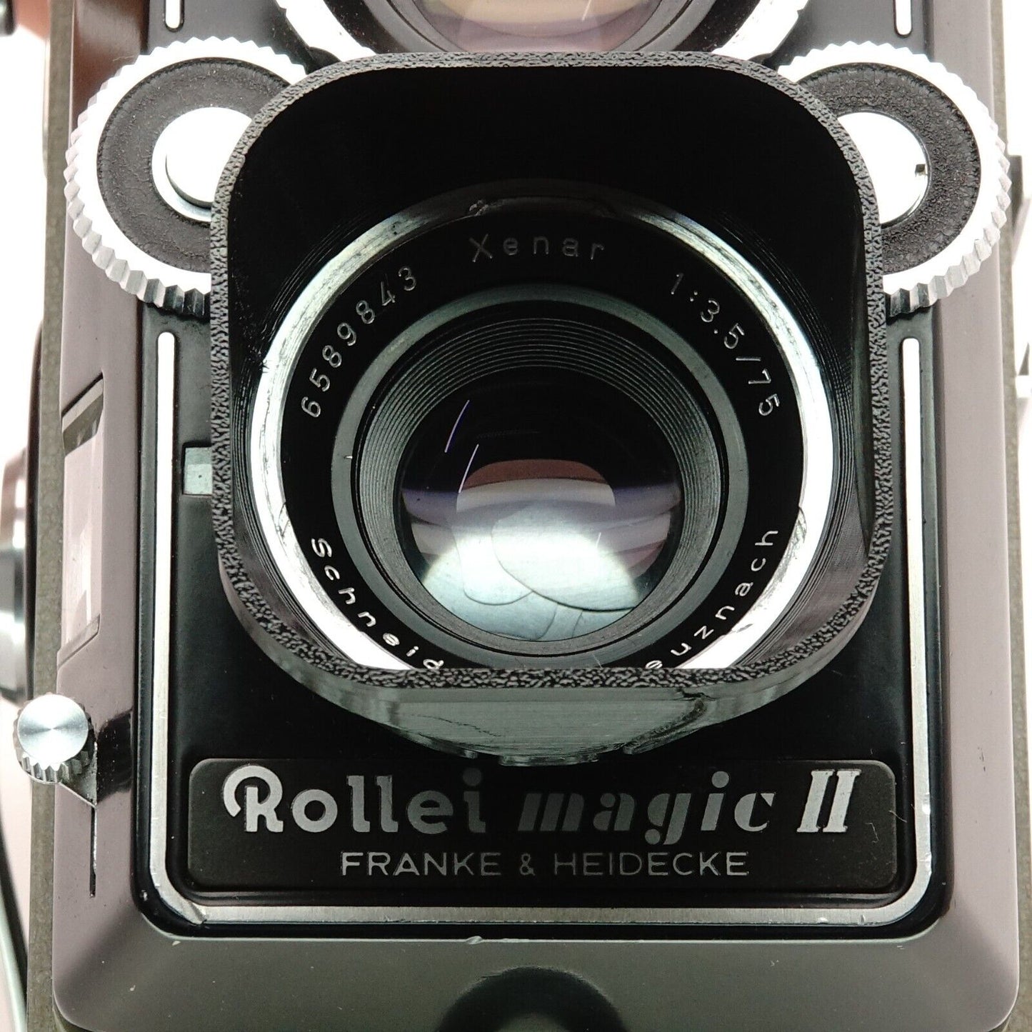 Lens hood (Bay II) for Rolleiflex 3.5E, 3.5F & Rollei Magic