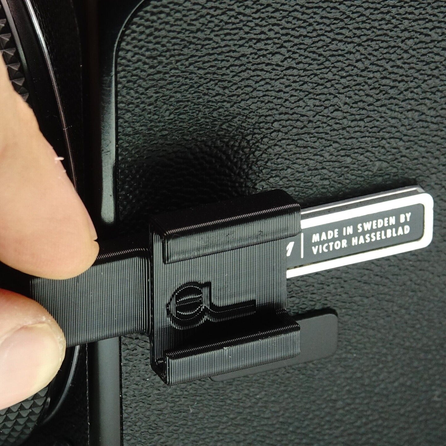 Adaptateur de sabot Blitz pour Hasselblad 500C/M & caméras T-Rail (sabot ISO)