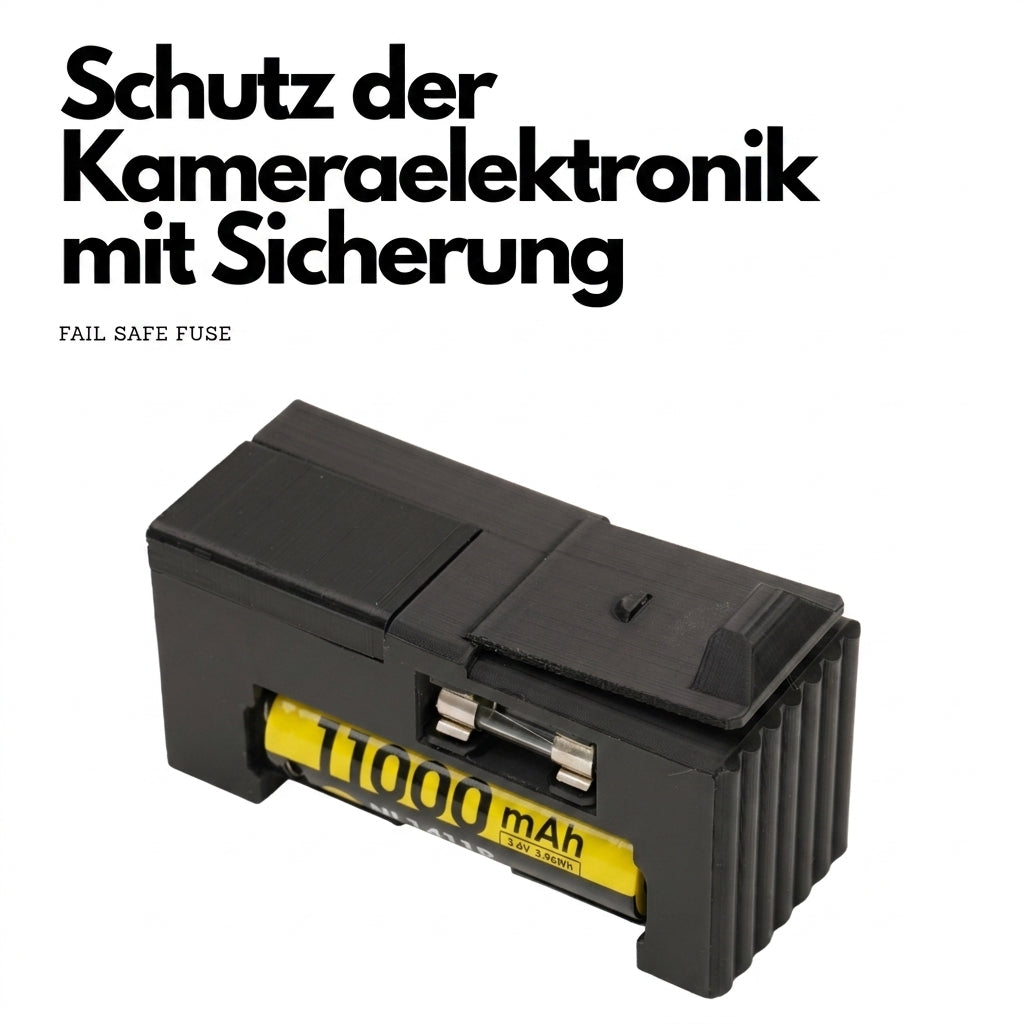 Schutz der Kameraelektronik mit Sicherung