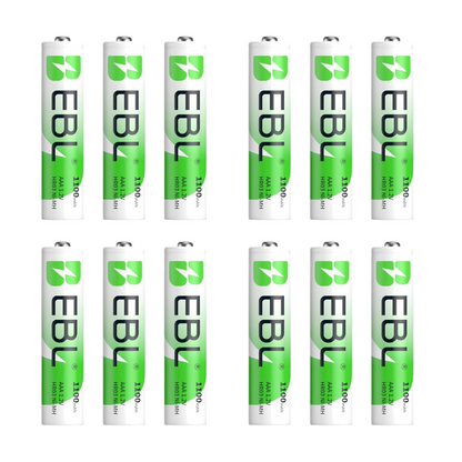 AAA Micro NiMH battery 1100mAh – EBL rechargeable