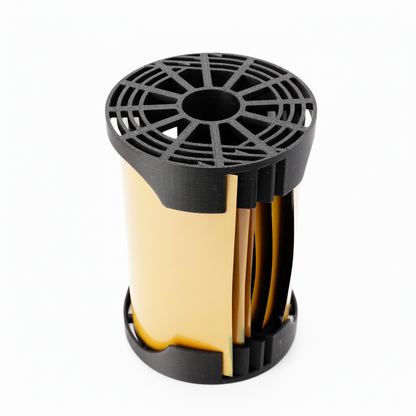 Bobine de développement pour film plan 3x4 pouces pour cuve Paterson System 4