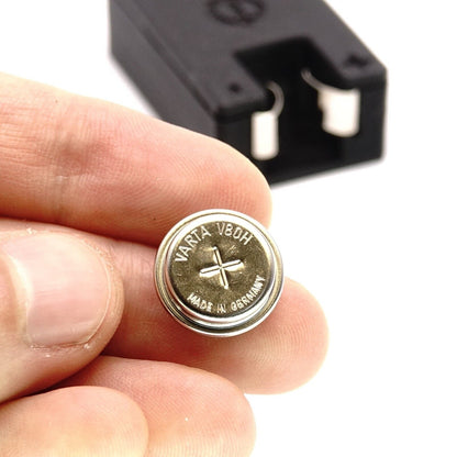 Set rechargeable PX625 (V80H + chargeur USB-C) pour Rollei 35, Leica CL & Canon F-1