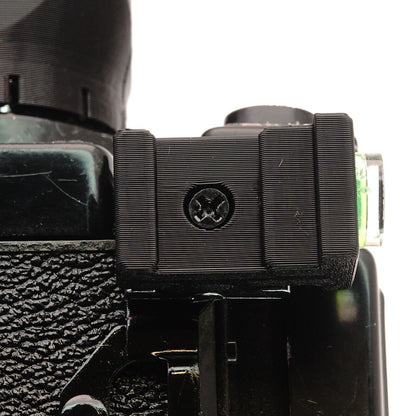 Niveau à bulle 90° pour sabot latéral pour Yashica Mat 124, Rolleiflex & Mamiya RB67