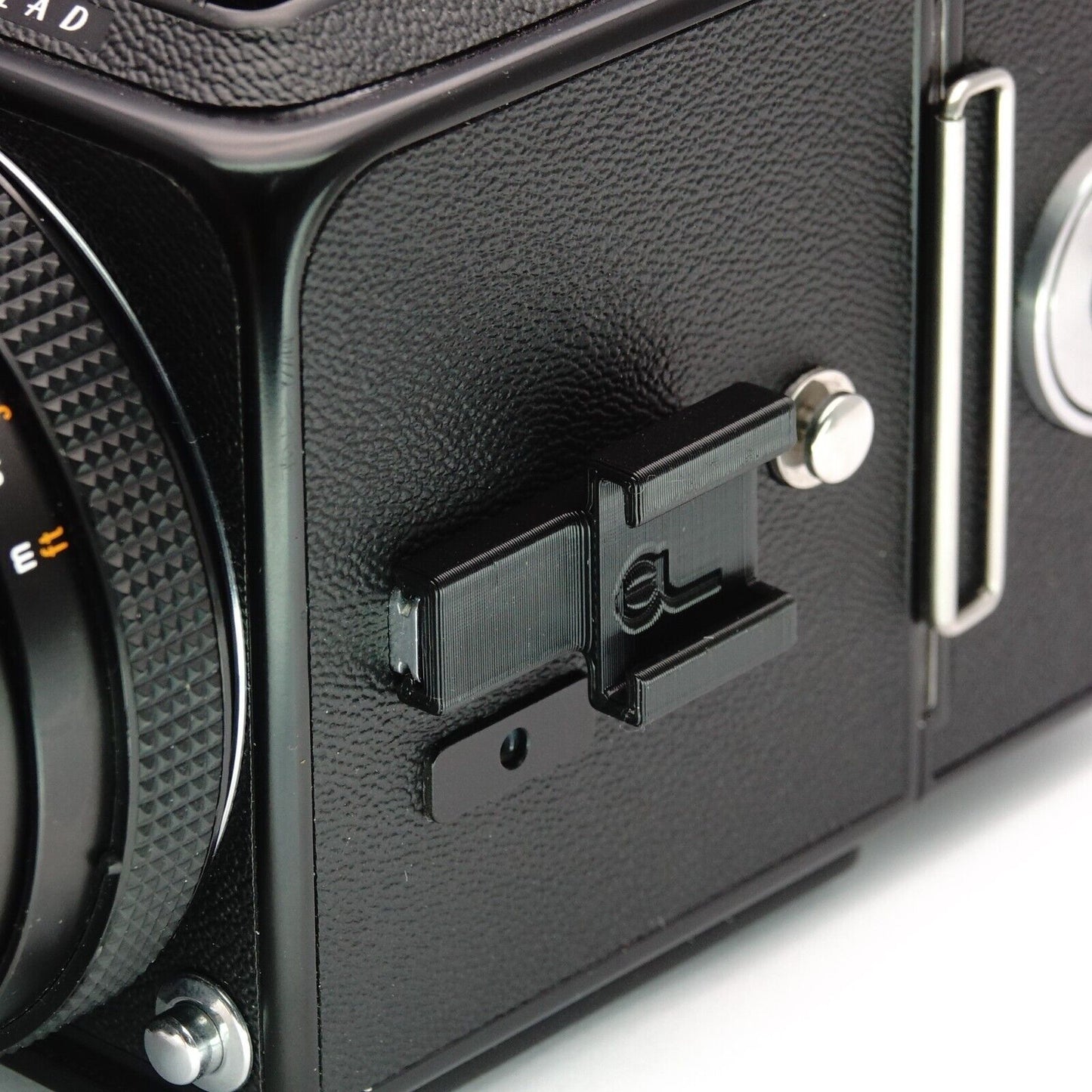 Adaptateur de sabot Blitz pour Hasselblad 500C/M & caméras T-Rail (sabot ISO)