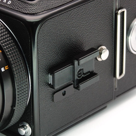 Adaptateur de sabot Blitz pour Hasselblad 500C/M & caméras T-Rail (sabot ISO)