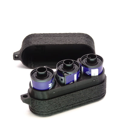 Boîte à pellicule triple ou quintuple pour pellicule 35 mm (Kodak, Fuji, Ilford)