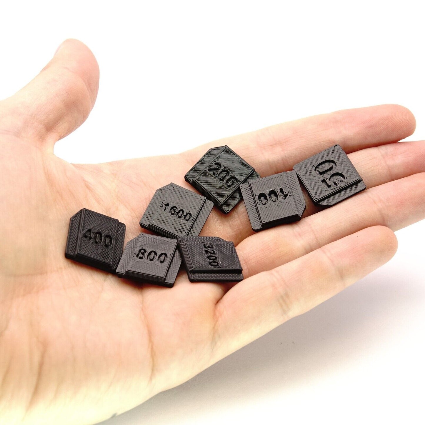 Set d'aide-mémoire ISO pour sabot de flash Leica M, Nikon F, Canon F-1 et plus