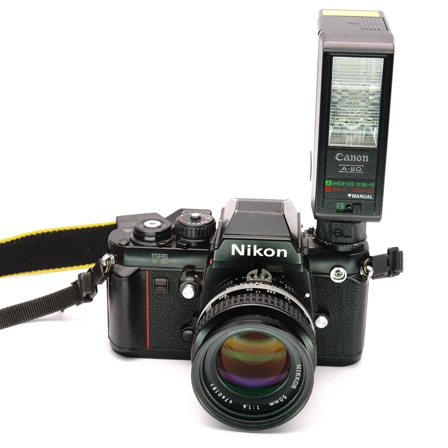 Adaptateur Kaltschuh pour Canon F-1 & Nikon F3