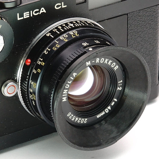 Pare-soleil pour Minolta M-Rokkor 40mm f/2 (40,5mm)