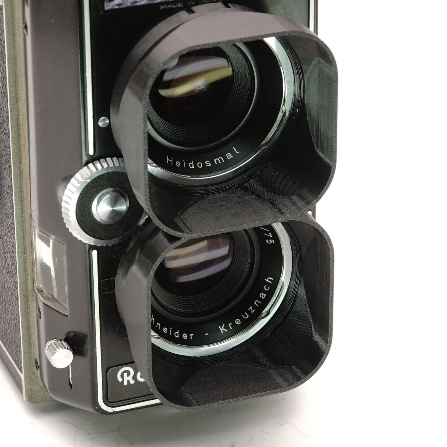 Pare-soleil double Bay II pour Rolleiflex 3.5F, 2.8A & Magic