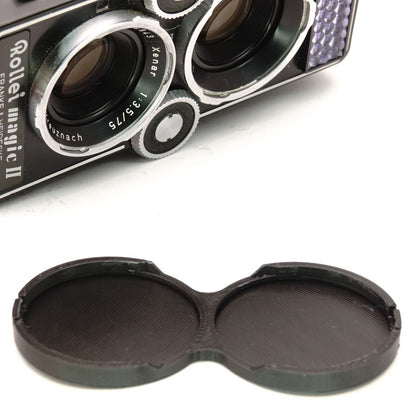 Couvercle double d'objectif Bay II pour Rolleiflex 3.5F, 3.5E & Rollei Magic