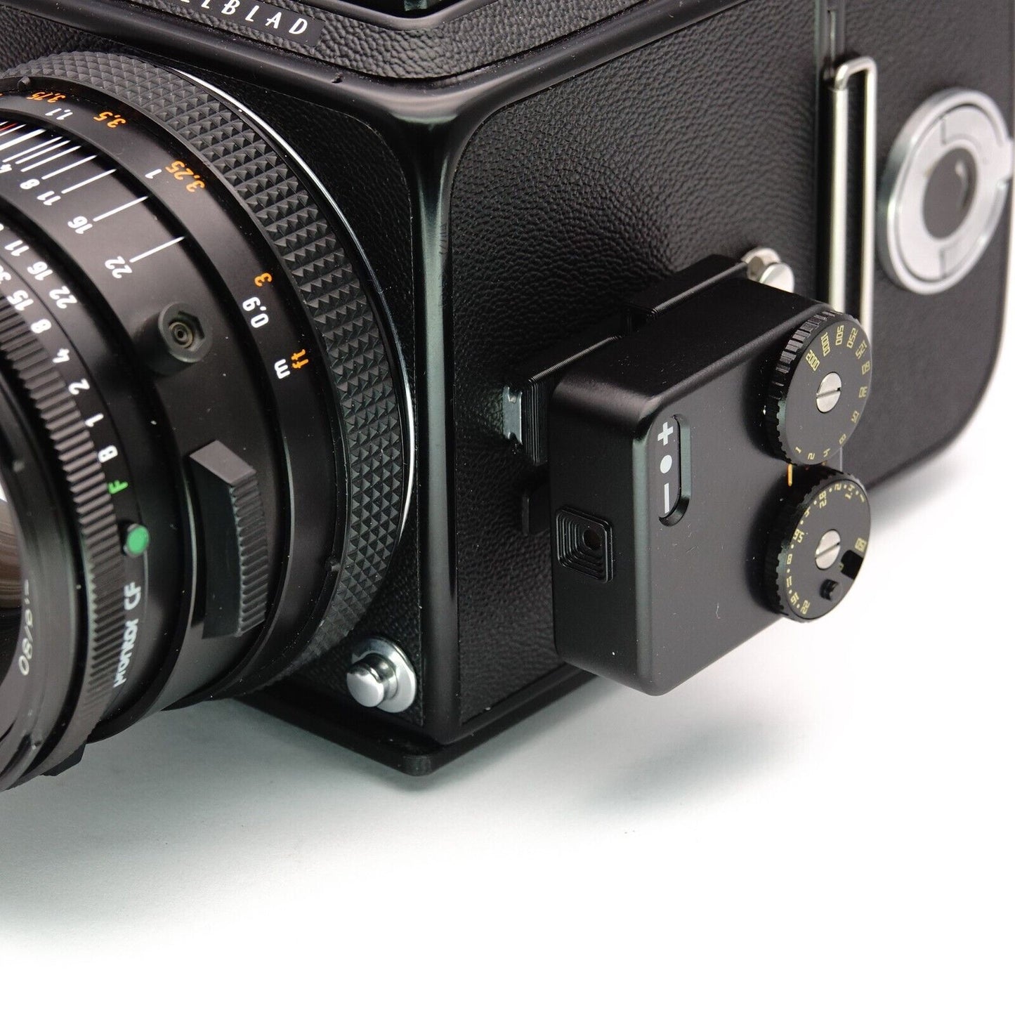 Adaptateur de sabot Blitz pour Hasselblad 500C/M & caméras T-Rail (sabot ISO)