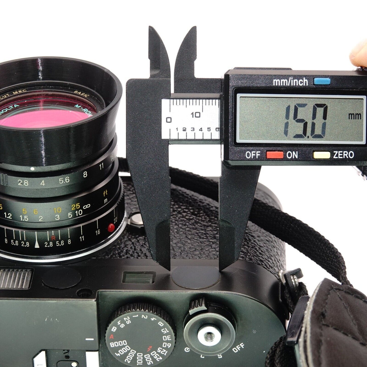 Cache décoratif (15mm, 2 pièces) pour Leica M11 M10 M9