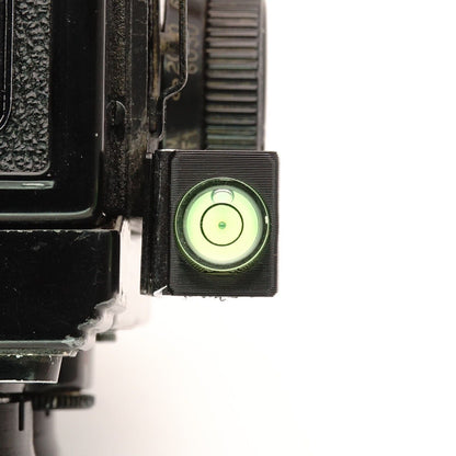 Niveau à bulle 90° pour sabot latéral pour Yashica Mat 124, Rolleiflex & Mamiya RB67