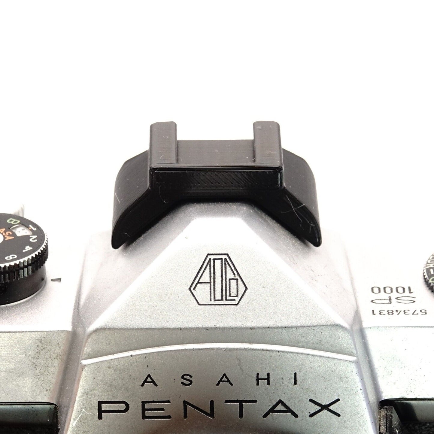 Cold shoe adapter for Pentax Spotmatic & SP 1000