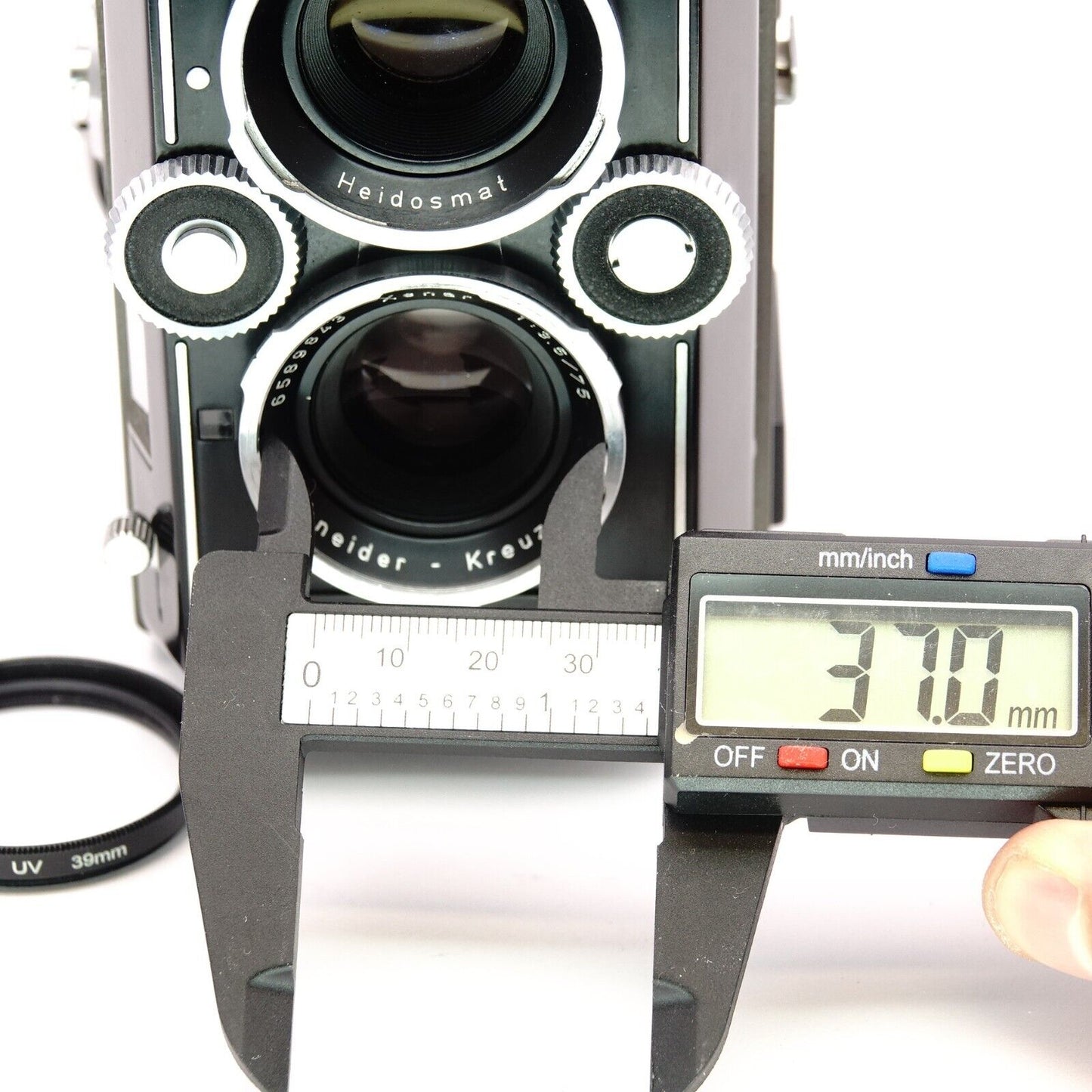 Adaptateur de filtre Bay II vers 39mm pour Rolleiflex 3.5F, 3.5E & Rollei Magic