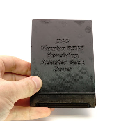 Cache arrière de boîtier pour Mamiya RB67 / Pro / SD