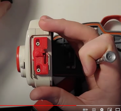 2x Crochets de fermeture de porte pour Canon Sure Shot WP-1 / A-1 / Autoboy D5