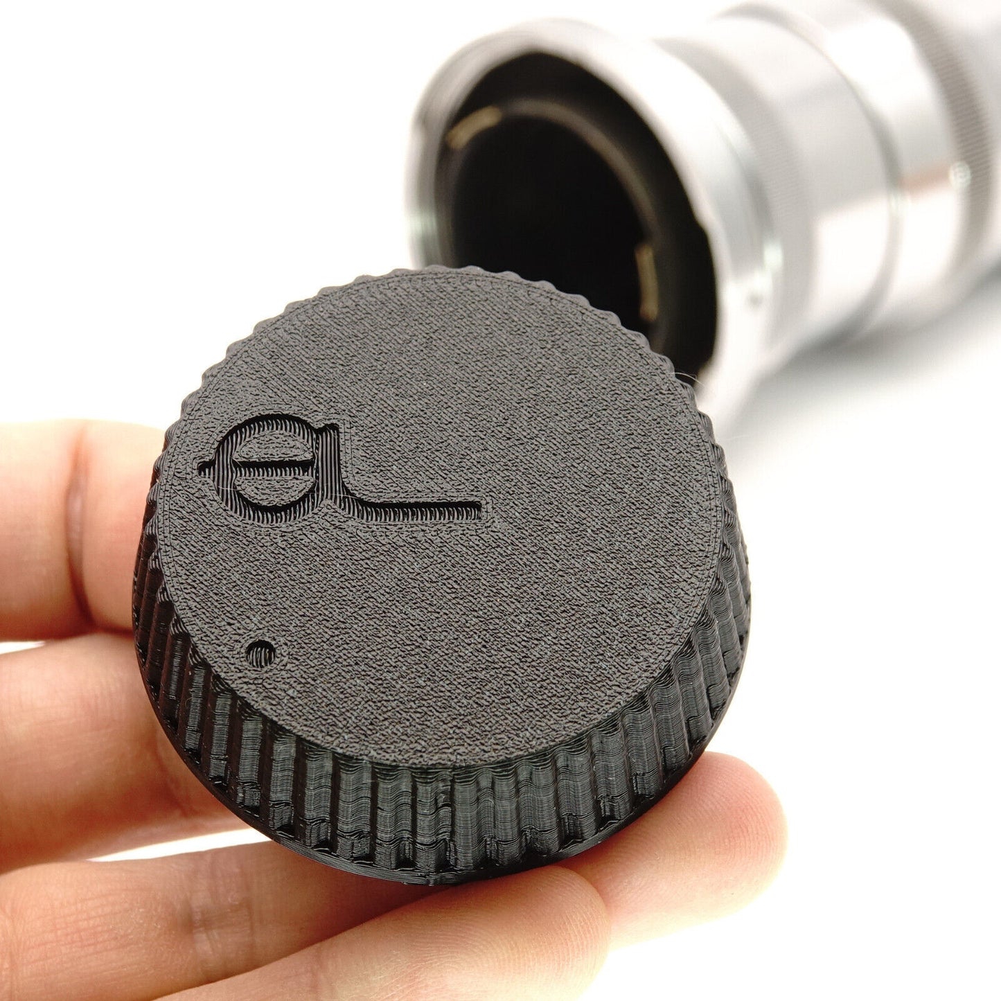 Bouchon d'objectif (baïonnette extérieure) pour Nikon S, Contax & Kiev RF