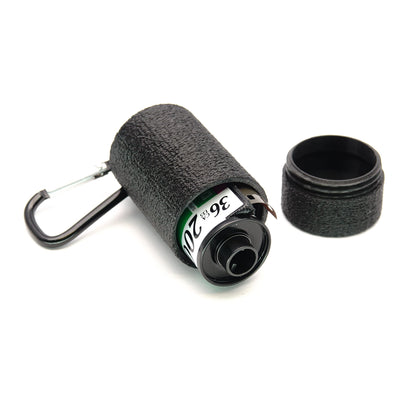 Porte-clés en forme de canette de film 35mm avec mousqueton pour Kodak, Fuji, Ilford et plus encore