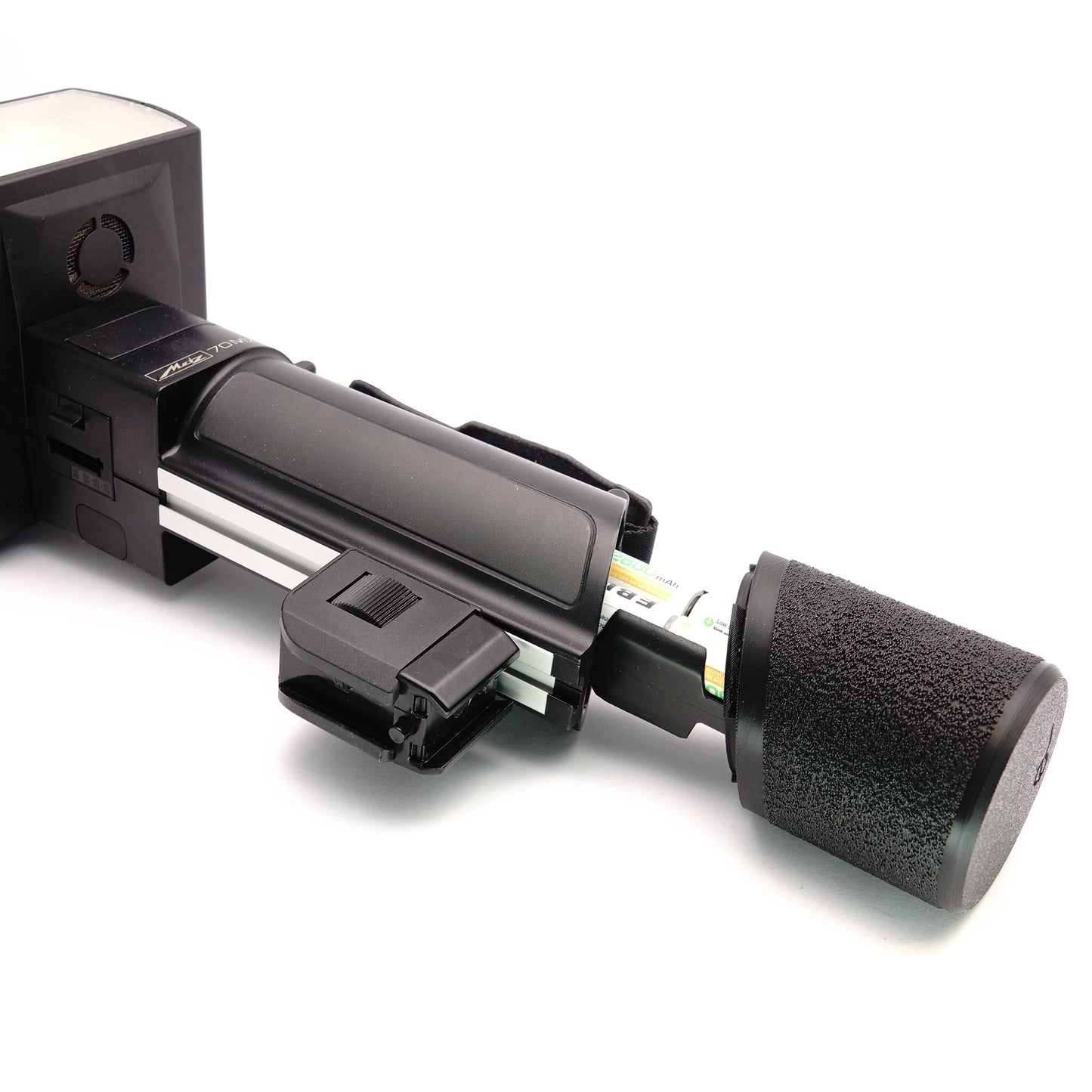 Porte-piles 7x AA pour Metz Mecablitz 76 MZ-5, 70 MZ-5, 50 MZ-5