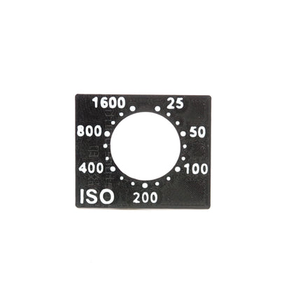 Plaque ISO de rechange (2 pièces) pour Minox 35 GT, GL, ML & EL