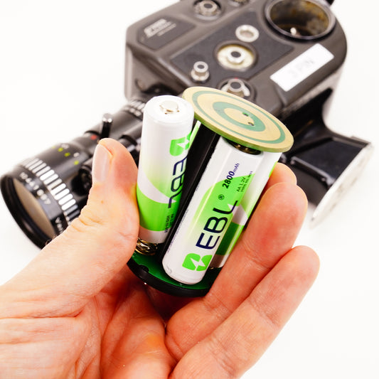 Batterieadapter Beaulieu S2008 (3-Pin) - 4x AA Akku