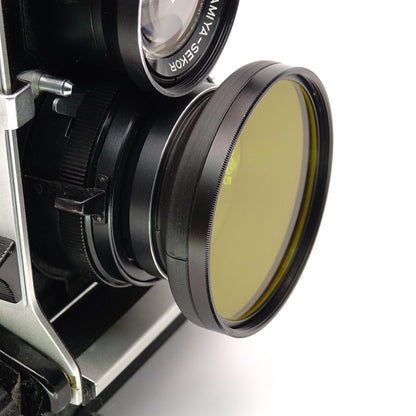 Pare-soleil pour Mamiya C330 / C220 / C33 objectifs (55mm - 250mm)