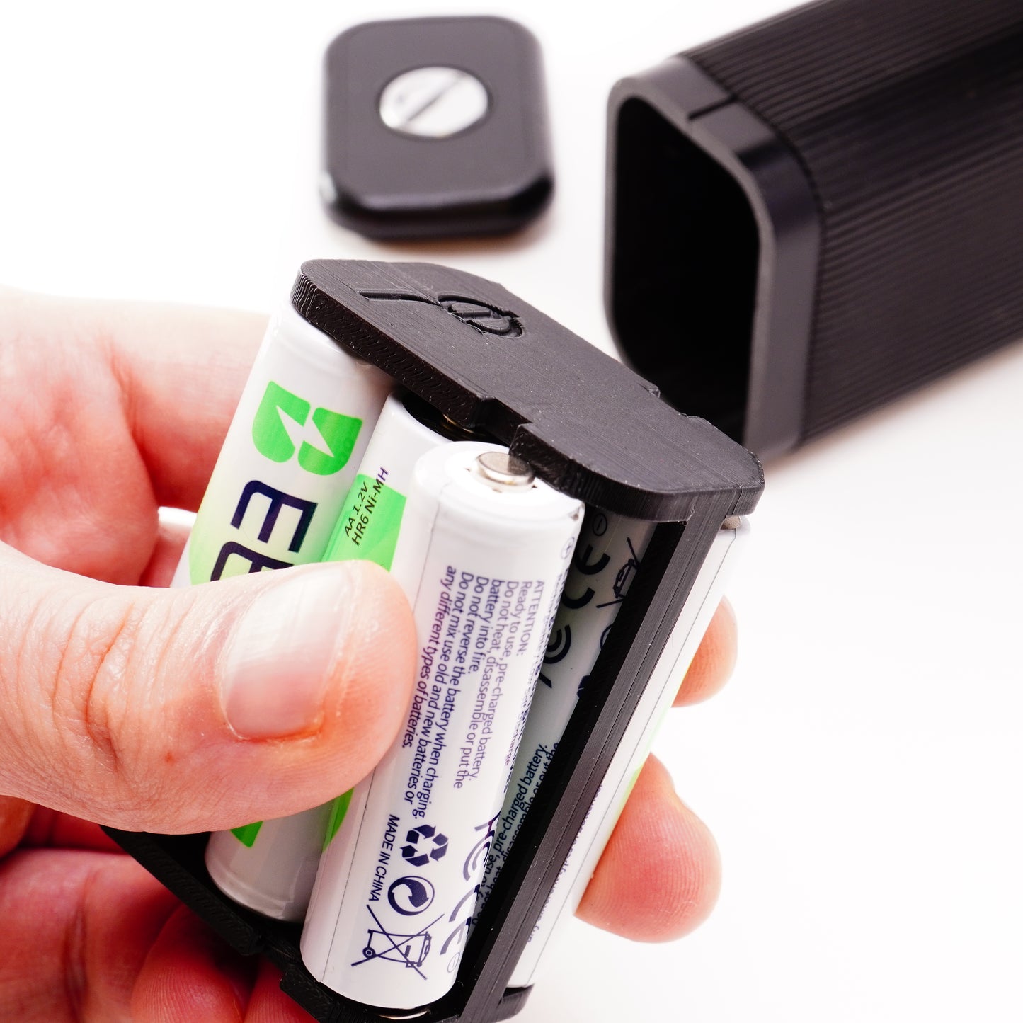 Adaptateur de pile pour Beaulieu 6008 / 7008 / 9008 (piles AA)