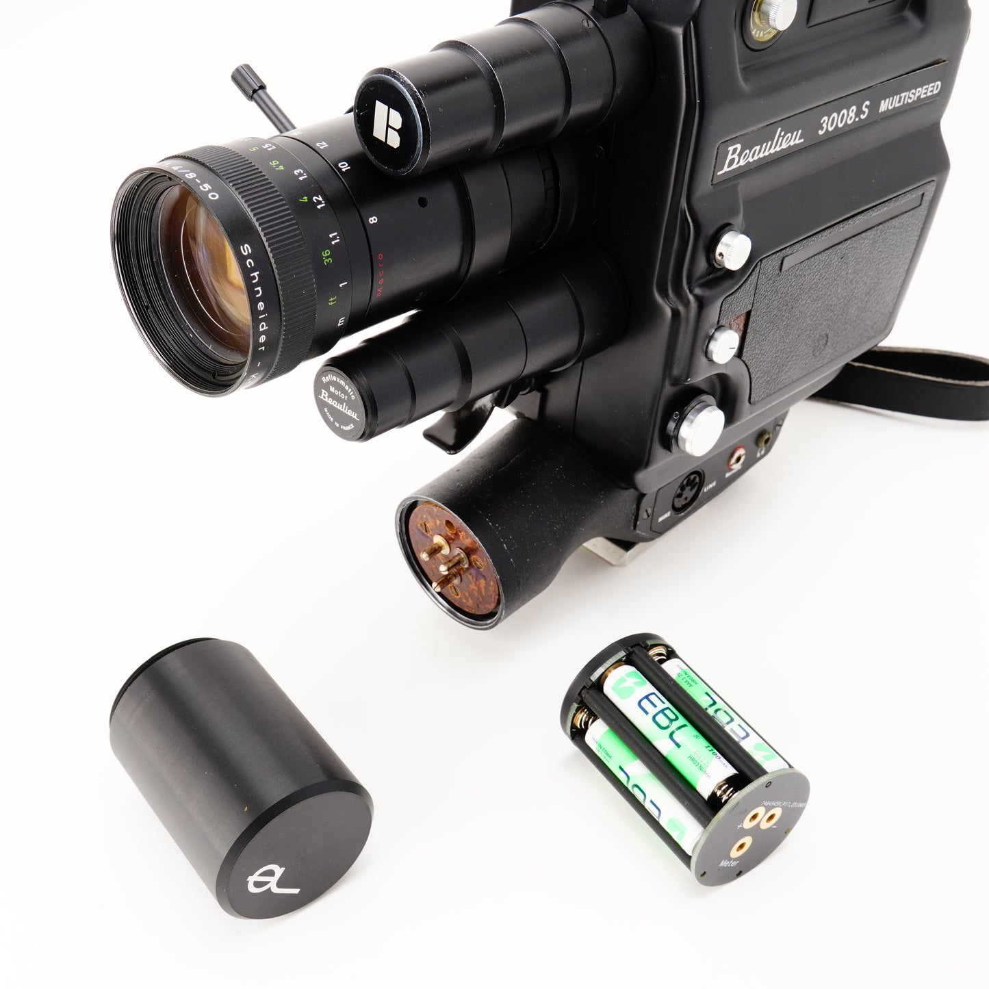 Adaptador de pilas recargables 6x AAA para Beaulieu 3008 S, 5008 S