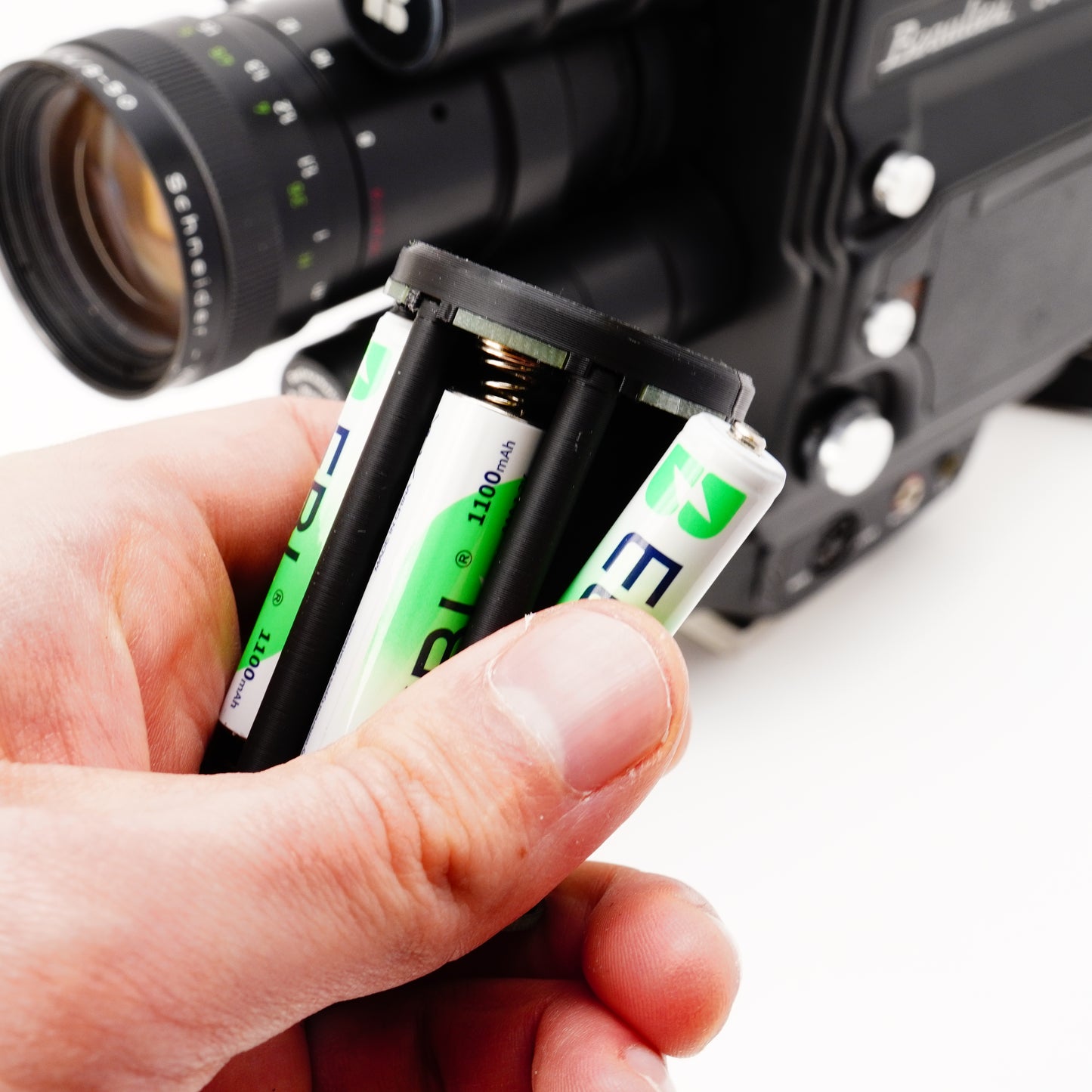 Adaptador de pilas recargables 6x AAA para Beaulieu 3008 S, 5008 S