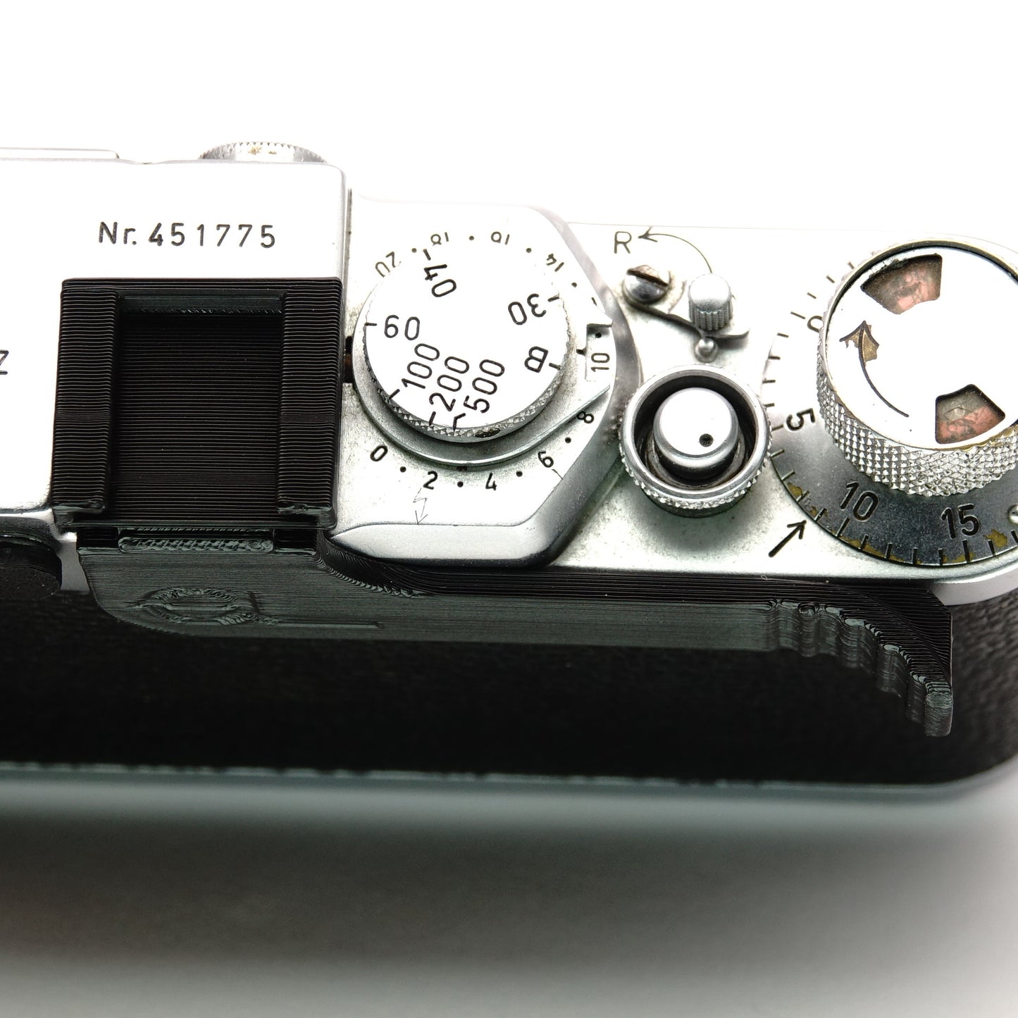 Repose-pouce avec sabot d'accessoire pour Leica I, II & III (LTM)