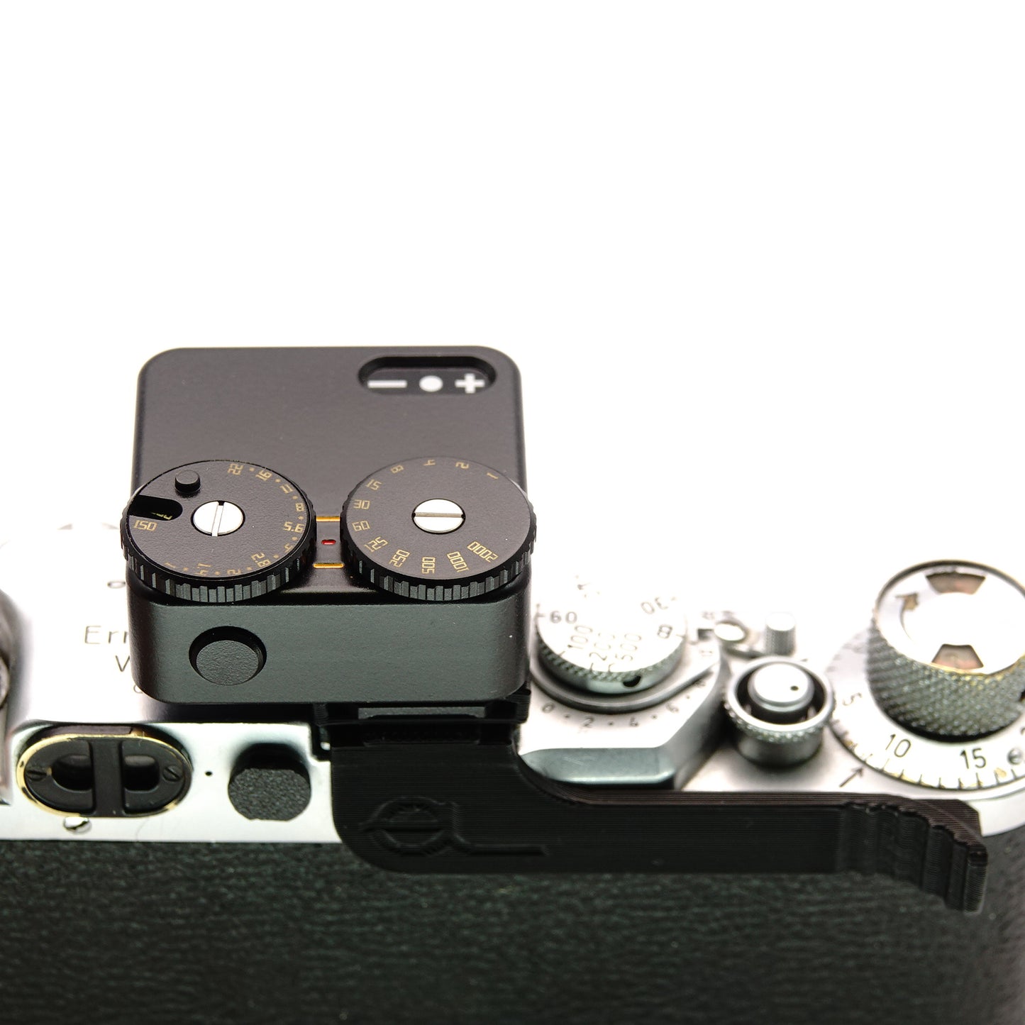 Repose-pouce avec sabot d'accessoire pour Leica I, II & III (LTM)