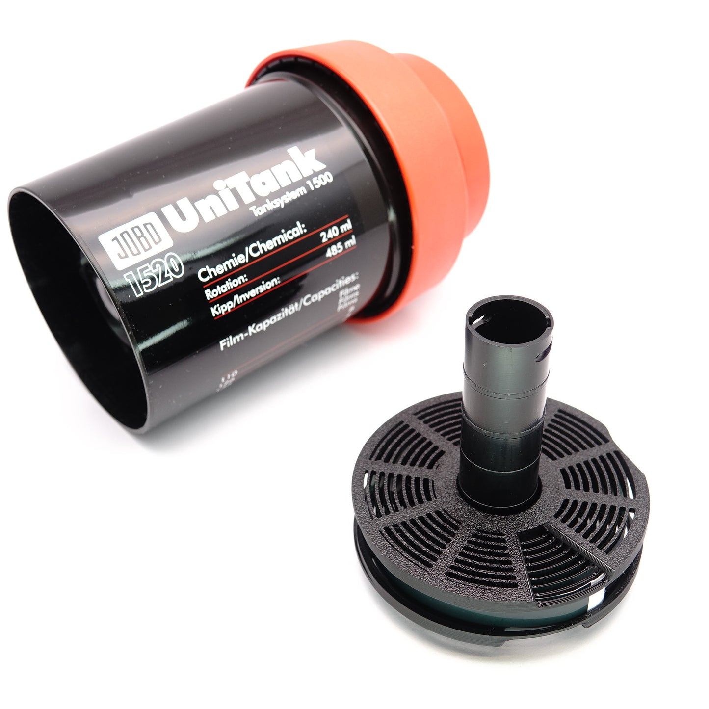 Bobine de développement 110 / 16mm pour Paterson, Jobo, cuves AP