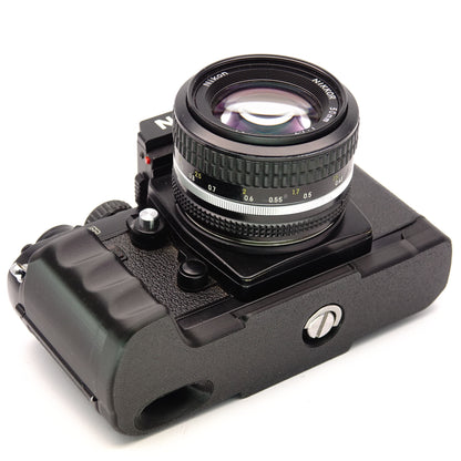 Poignée avec plaque Arca Swiss pour Nikon F3