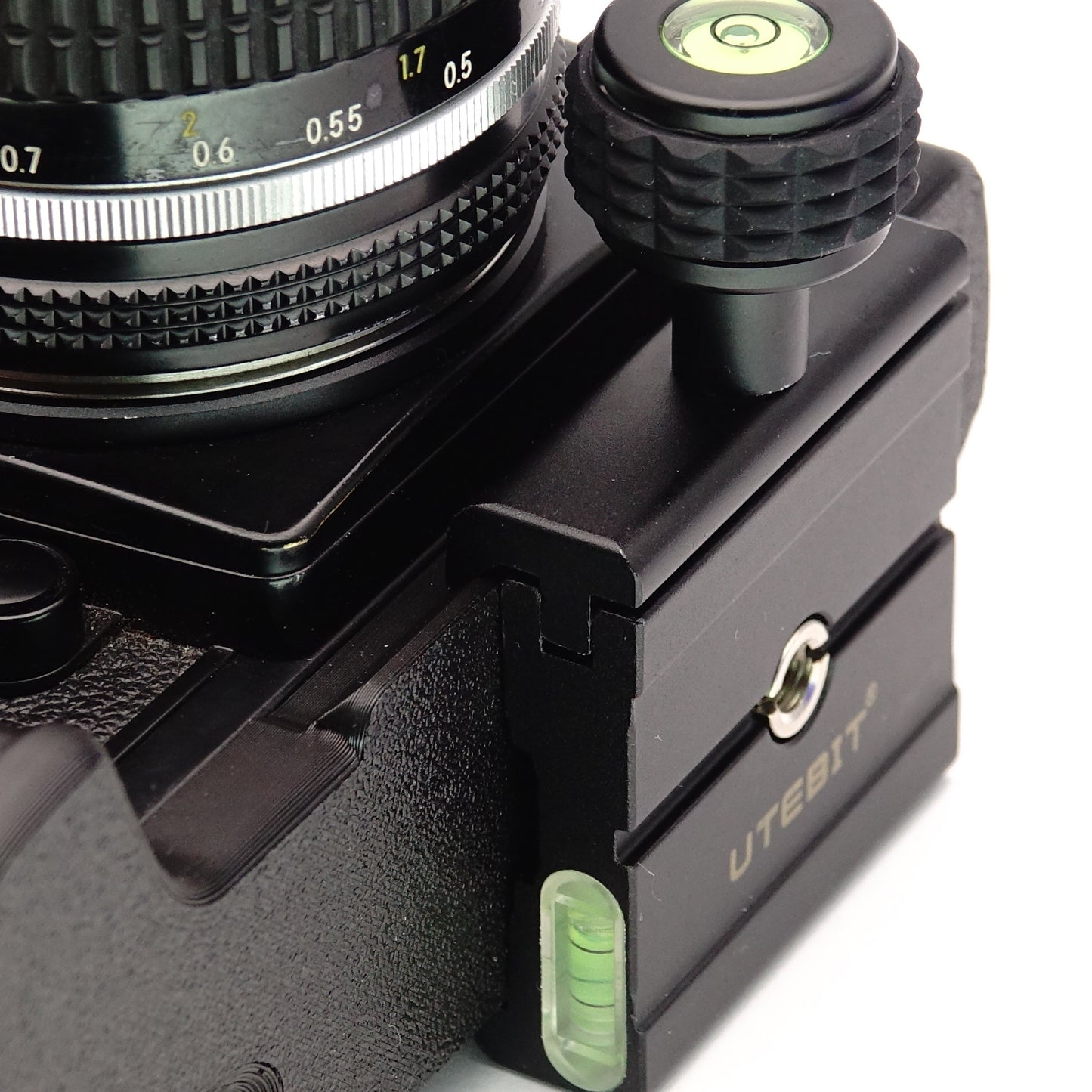 Poignée avec plaque Arca Swiss pour Nikon F3