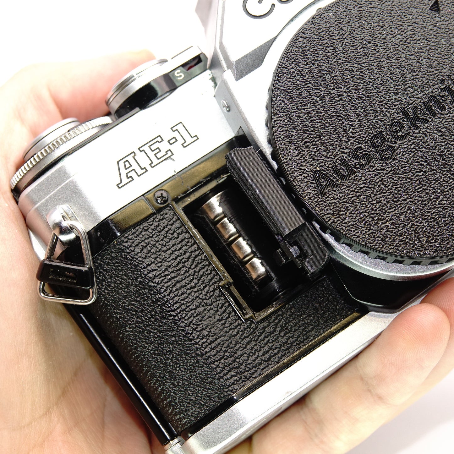 Adaptateur de batterie (4x LR44 vers 4LR44/PX28) pour Canon AE-1, A-1, Mamiya 645 & Pentax 67