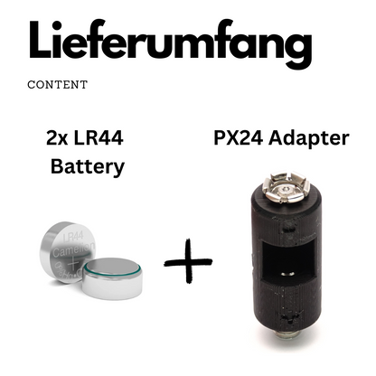 Adaptateur de pile PX24 3V pour Polaroid Automatic 103, 104, 210, 320