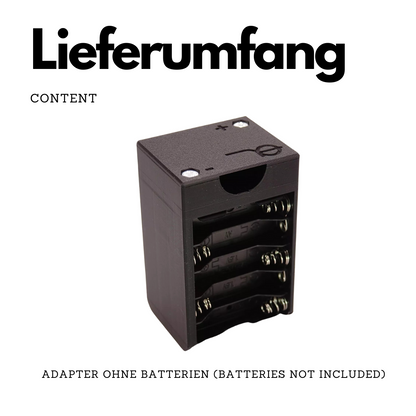 Adaptateur batterie 10x AA pour Metz Mecablitz 60 CT-1 / CT-2 / CT-4