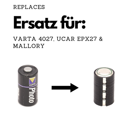 Adaptateur de batterie PX27 pour Minox 35 GT, EL, GL & LX