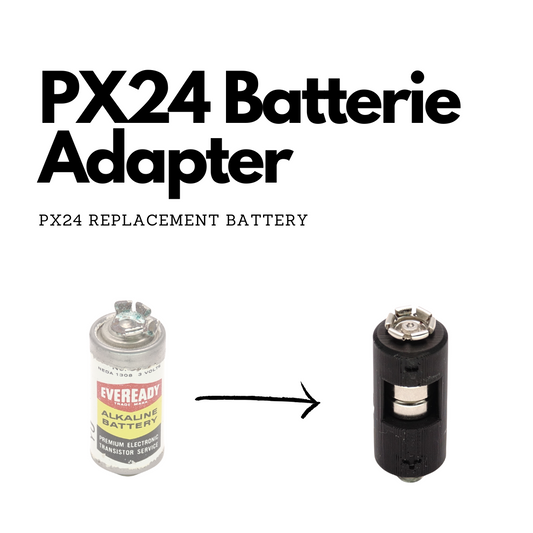 Adaptateur de batterie PX24 3V pour Polaroid Automatic 103, 104, 210, 320