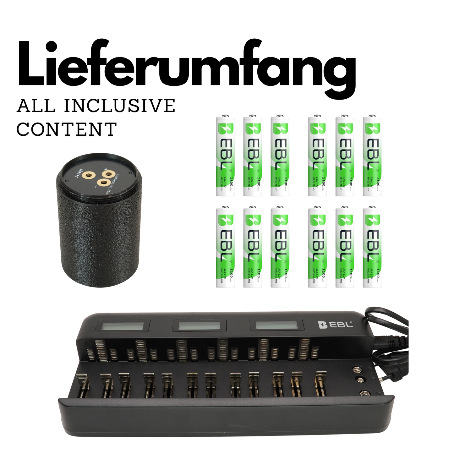 Adaptateur batterie 6x AAA pour Beaulieu 3008 S, 5008 S