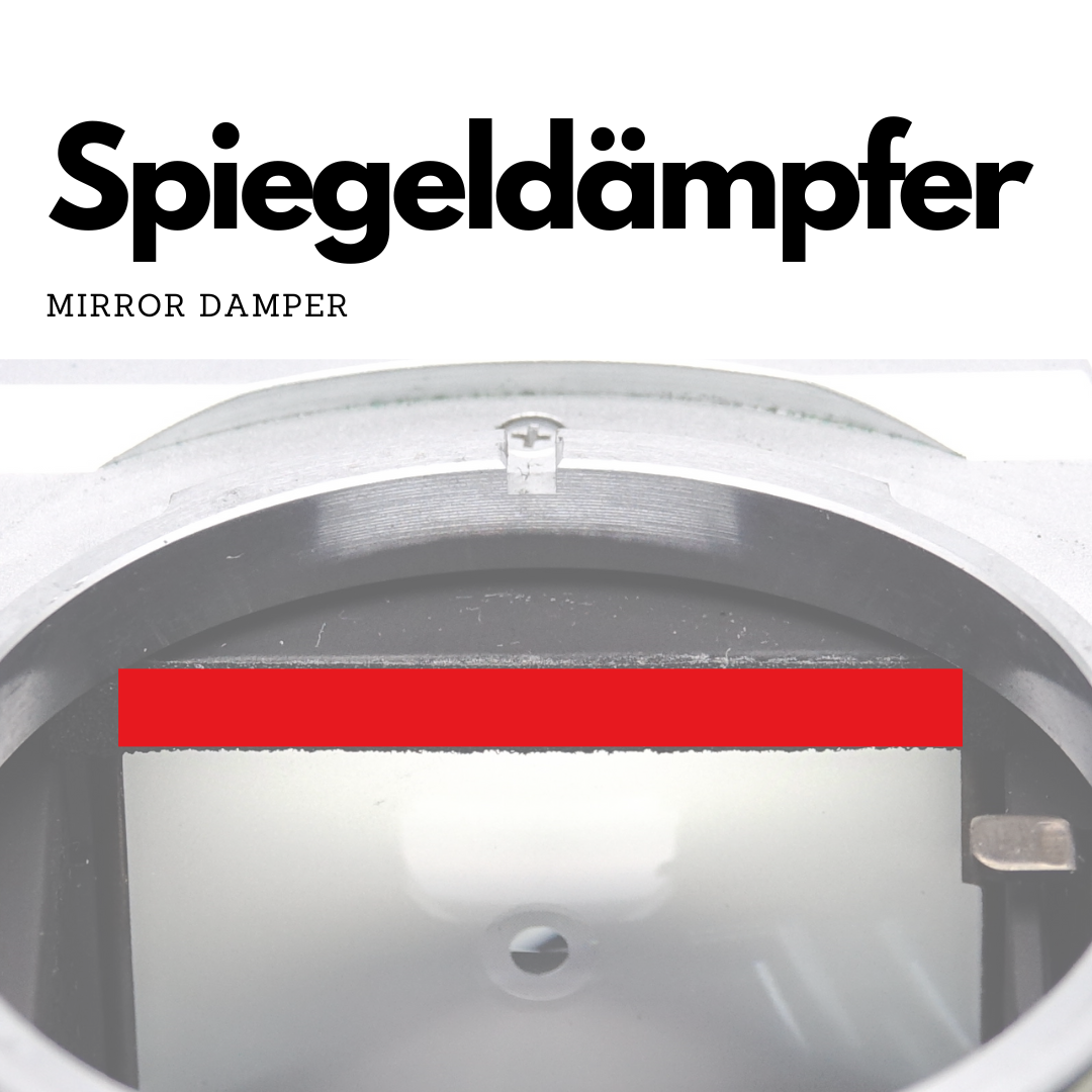 Set universel de joints d'étanchéité avec amortisseur de miroir pour Canon, Nikon, Minolta & Olympus