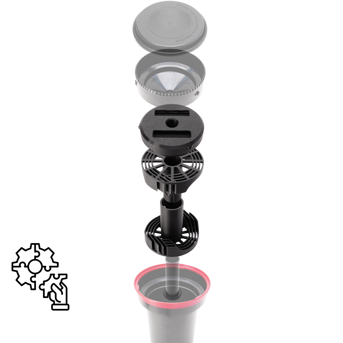 Bobina de revelado 4x5" Intrepid / Graflex / Linhof MK2