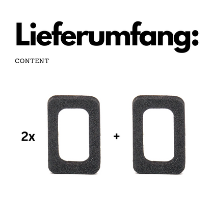 Joint d'étanchéité fenêtre de visualisation (lot de 2) pour Leica R, Contax G & Ricoh GR