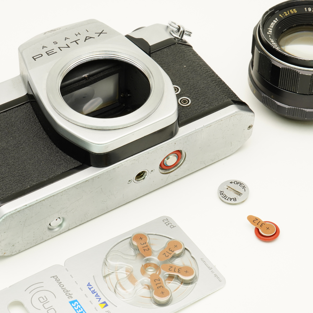 Set d'adaptateur de batterie PX400 pour Pentax Spotmatic SP & Fujica ST