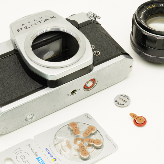 PX400 Batterie-Adapter Set für Pentax Spotmatic SP & Fujica ST