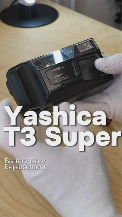 Couvercle de compartiment à piles pour Yashica T3, T3 Super, Kyocera T Scope