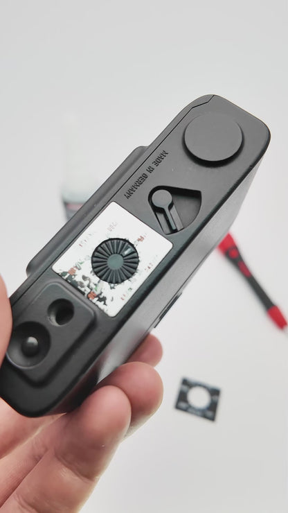 Plaque ISO de rechange (2 pièces) pour Minox 35 GT, GL, ML & EL